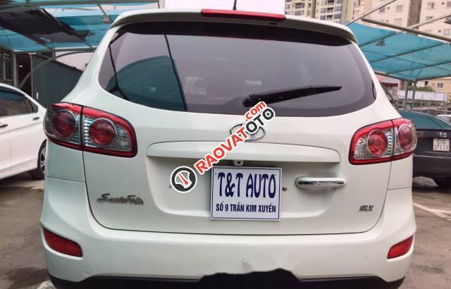 Bán xe Hyundai Santa Fe SLX EVGT sản xuất 2010, màu trắng  -1