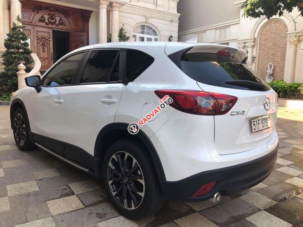 Bán xe Mazda CX 5 2.5 2WD đời 2016, màu trắng như mới-1