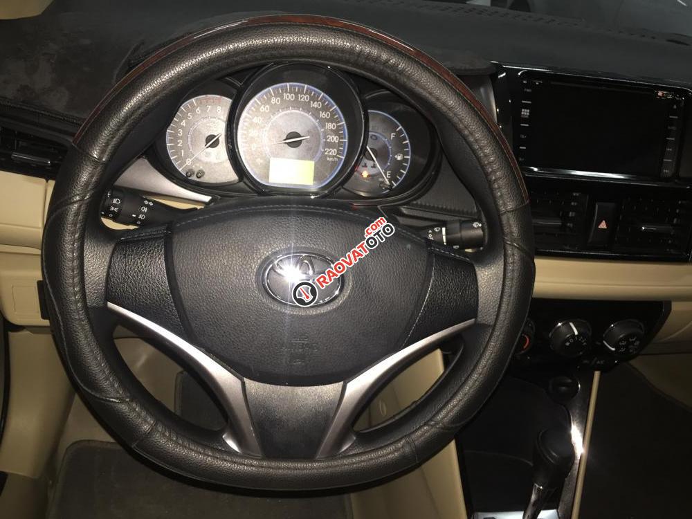 Bán Toyota Vios E1.5 MT sản xuất năm 2014, màu ghi vàng-0