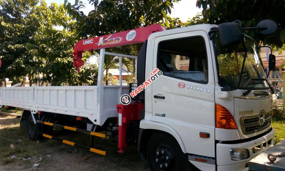 Bán xe tải Hino 5 tấn gắn cẩu Unic mới cũ, hỗ trợ vay ngân hàng 95%, giao xe ngay-4