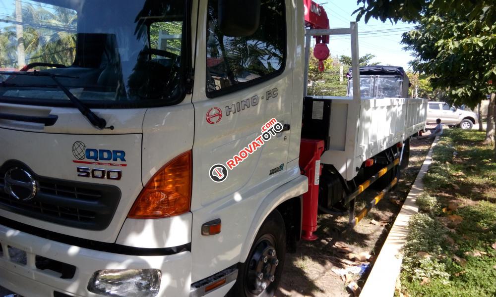Bán xe tải Hino 5 tấn gắn cẩu Unic mới cũ, hỗ trợ vay ngân hàng 95%, giao xe ngay-2