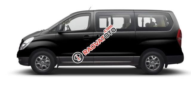 Bán xe nhà Hyundai Starex 2.5MT, 9 chỗ, máy dầu 2017, màu đen-3