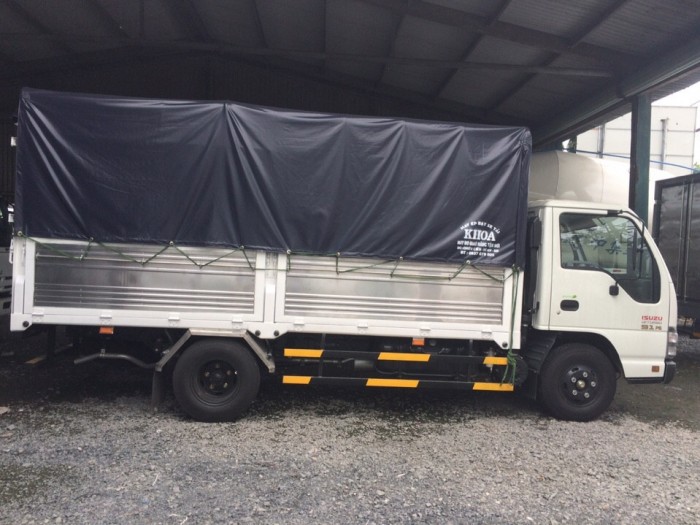 Xe tải nhẹ Isuzu thùng bạt. Hỗ trợ cho vay trả góp-1