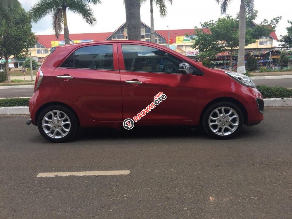 Bán xe Kia Picanto S sản xuất 2013, màu đỏ còn mới-7