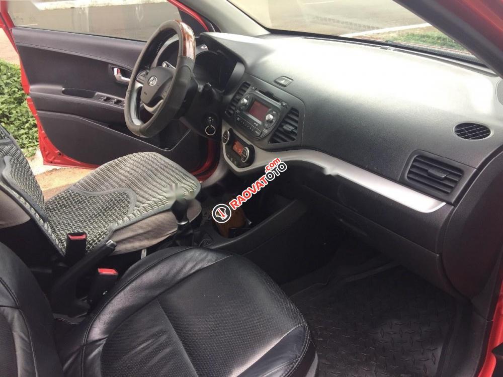 Bán xe Kia Picanto S sản xuất 2013, màu đỏ còn mới-2