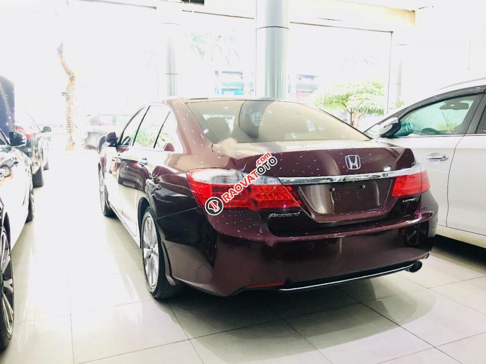 Bán ô tô Honda Accord 2.4 AT 2014, màu đỏ, nhập khẩu-0