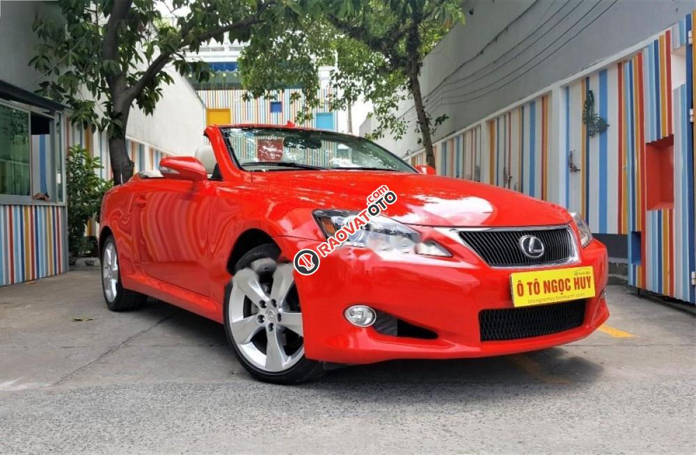 Bán Lexus IS 250C năm 2011, màu đỏ, nhập khẩu số tự động-3