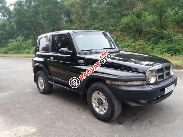 Bán chiếc Ssangyong Korando TX5 2005, màu đen, máy ngon khỏe-5