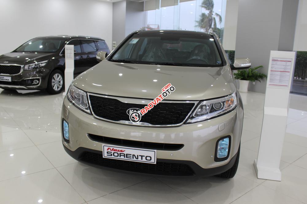 Cần bán Kia Sorento SX 2016, màu vàng, máy dầu - số sàn, giá tốt 844tr - LH: Nguyệt 0938805546-20