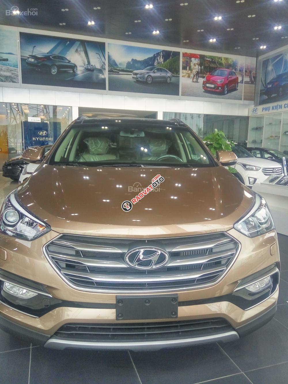 Bán Hyundai Santa Fe CRDI 4WD 2018, 2 cầu, bản đặc biệt-2