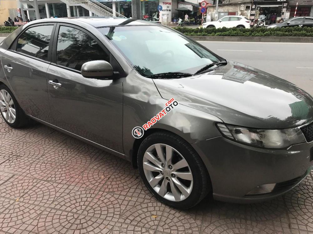 Bán ô tô Kia Forte Sx đời 2010, màu xám-0