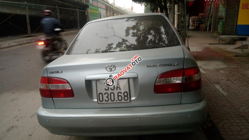 Cần bán Toyota Corolla 1.6 GLi đời 2000, màu bạc, nhập khẩu nguyên chiếc chính chủ, giá tốt-2