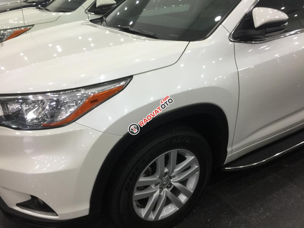 Cần bán Toyota Highlander LE sản xuất năm 2015, màu trắng, nhập khẩu-5