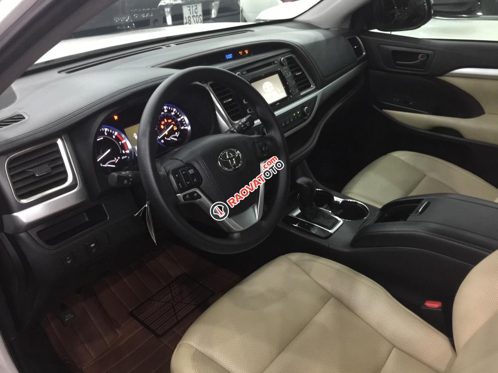 Cần bán Toyota Highlander LE sản xuất năm 2015, màu trắng, nhập khẩu-6