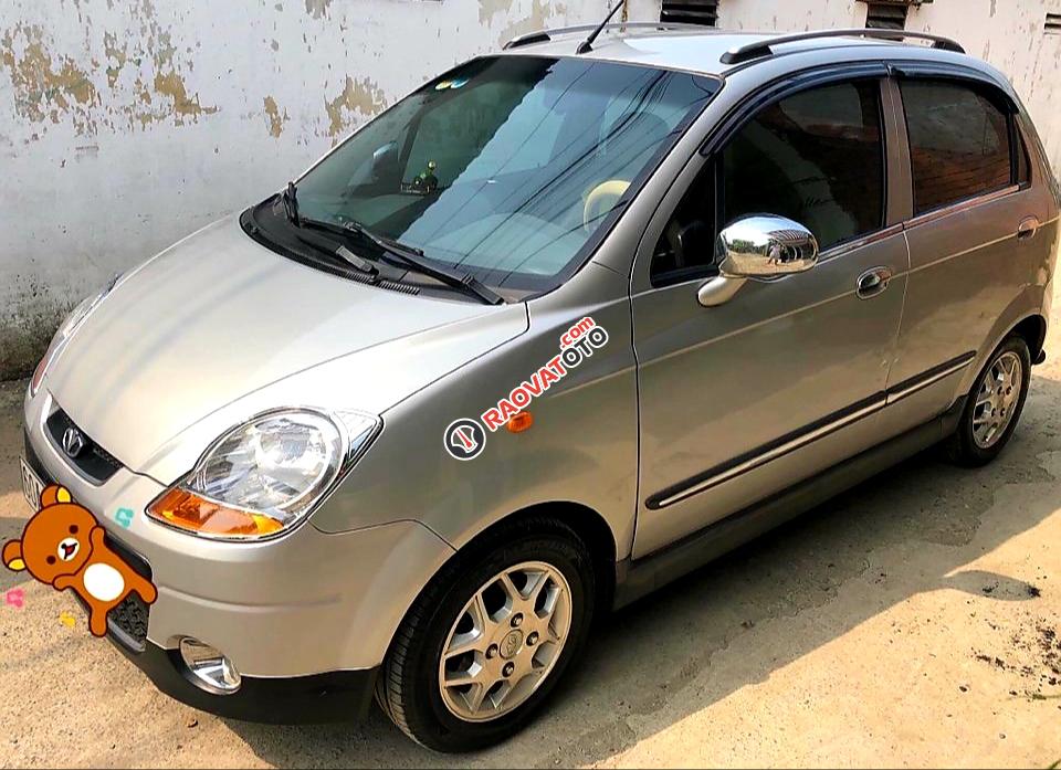 Cần bán gấp Chevrolet Spark Super đời 2009, màu bạc nhập khẩu nguyên chiếc-2