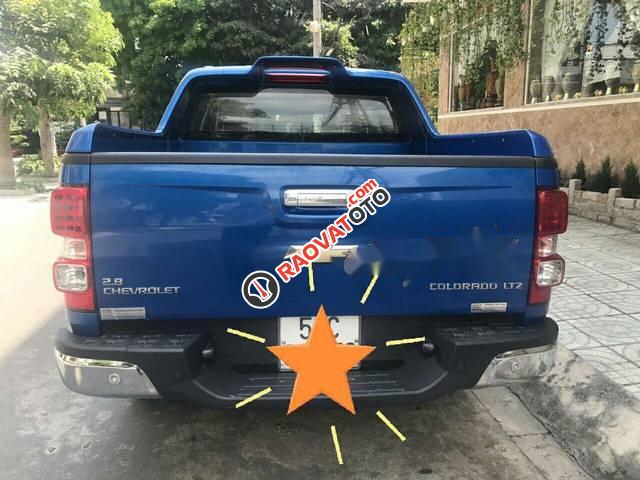 Cần bán Chevrolet Colorado LTZ đời 2015, màu xanh lam số tự động-3