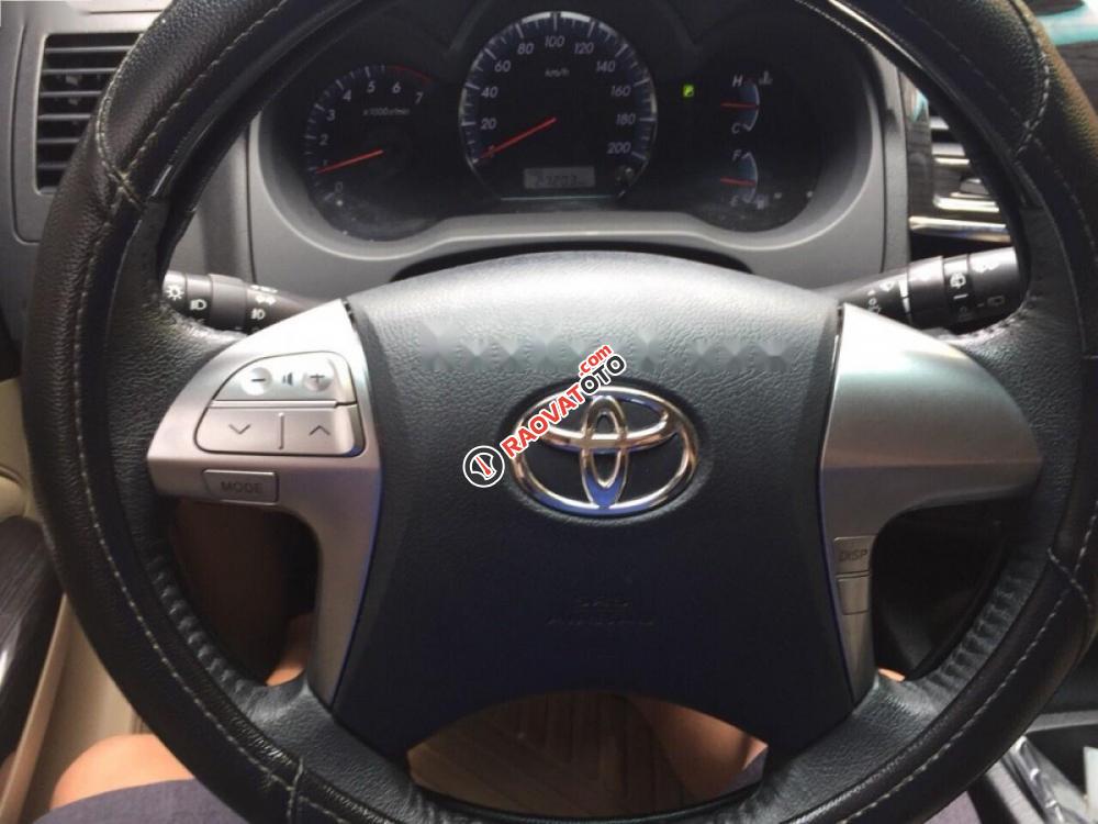 Bán Toyota Fortuner V 4x2 AT đời 2016, màu bạc -8