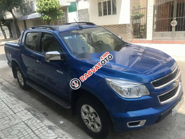 Cần bán Chevrolet Colorado LTZ đời 2015, màu xanh lam số tự động-0