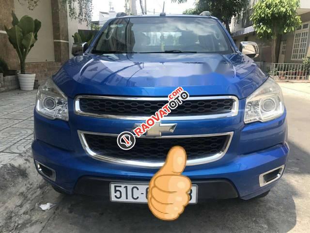 Cần bán Chevrolet Colorado LTZ đời 2015, màu xanh lam số tự động-4
