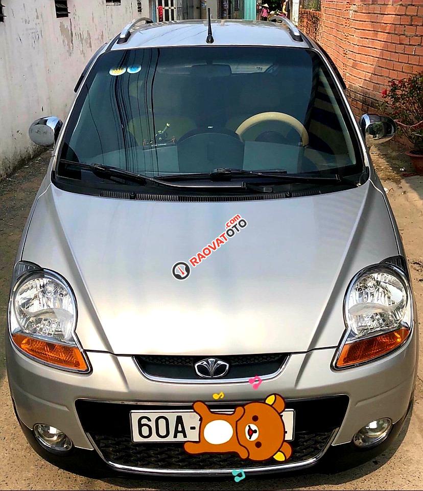 Cần bán gấp Chevrolet Spark Super đời 2009, màu bạc nhập khẩu nguyên chiếc-0