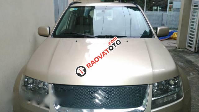 Cần bán gấp Suzuki Grand Vitara 2.0AT đời 2008, màu vàng-0