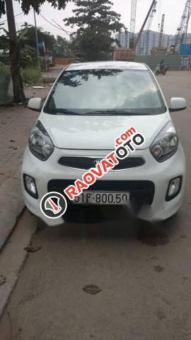 Bán Kia Morning EXMT 1.25 đời 2016, màu trắng-0