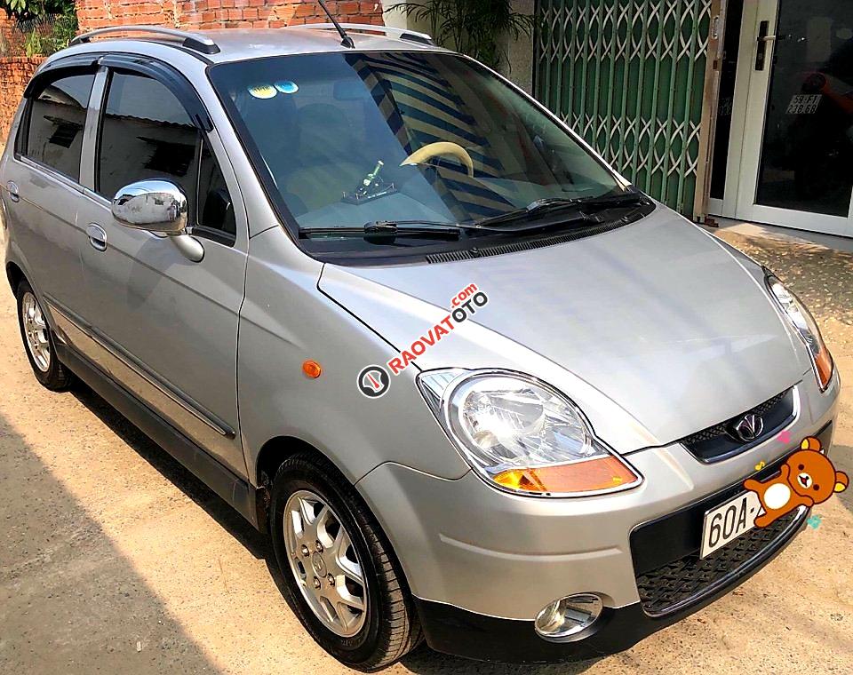 Cần bán gấp Chevrolet Spark Super đời 2009, màu bạc nhập khẩu nguyên chiếc-3