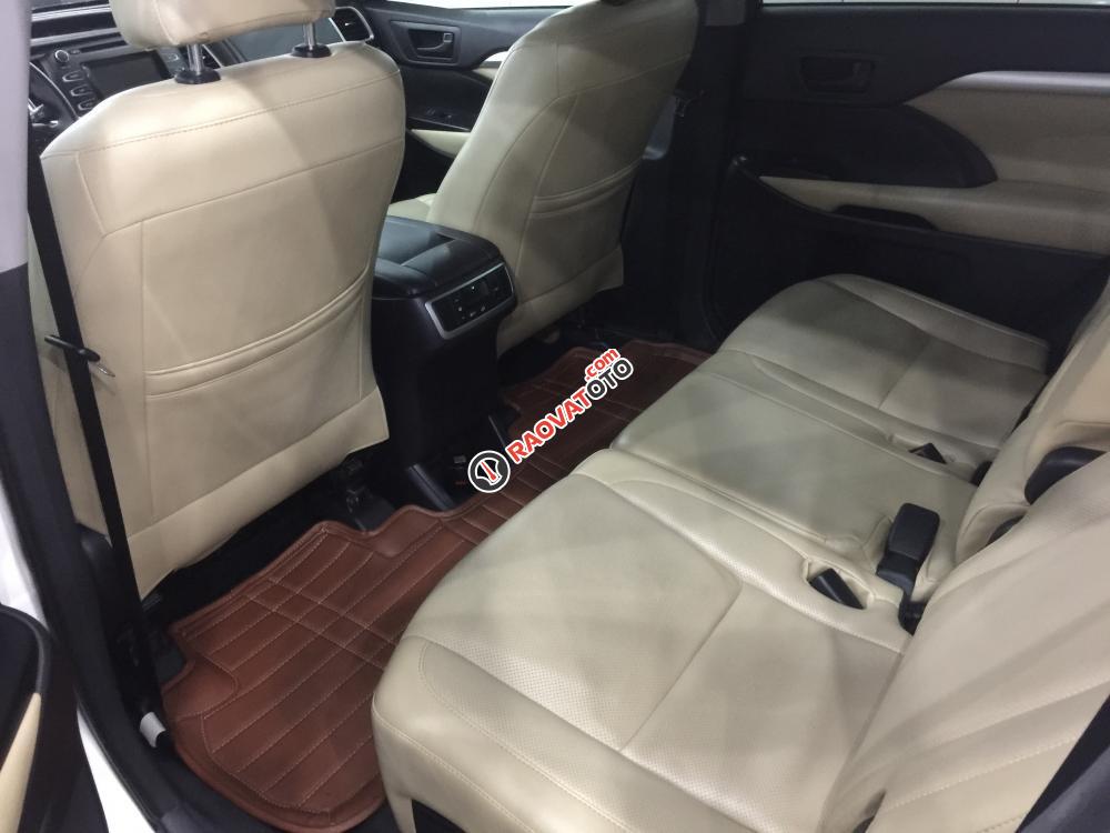 Cần bán Toyota Highlander LE sản xuất năm 2015, màu trắng, nhập khẩu-10