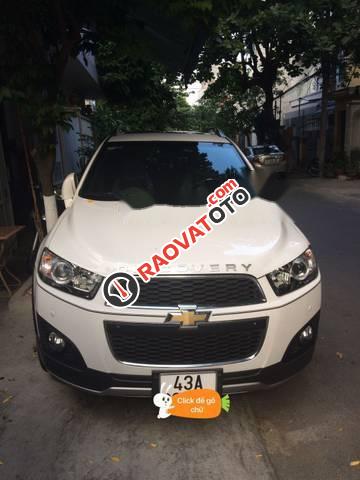Bán xe Chevrolet Captiva LTZ sản xuất 2015, màu trắng-4