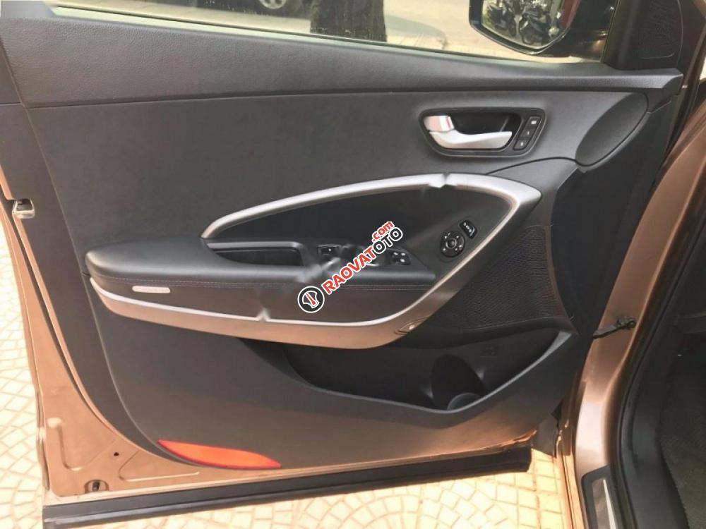 Cần bán xe Hyundai Santa Fe 2.4AT đời 2014, màu nâu, xe nhập, 860 triệu-9