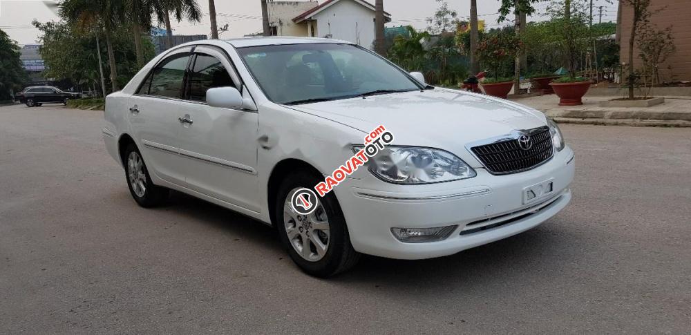 Bán Toyota Camry 3.0 năm 2005, màu trắng chính chủ, 385tr-3