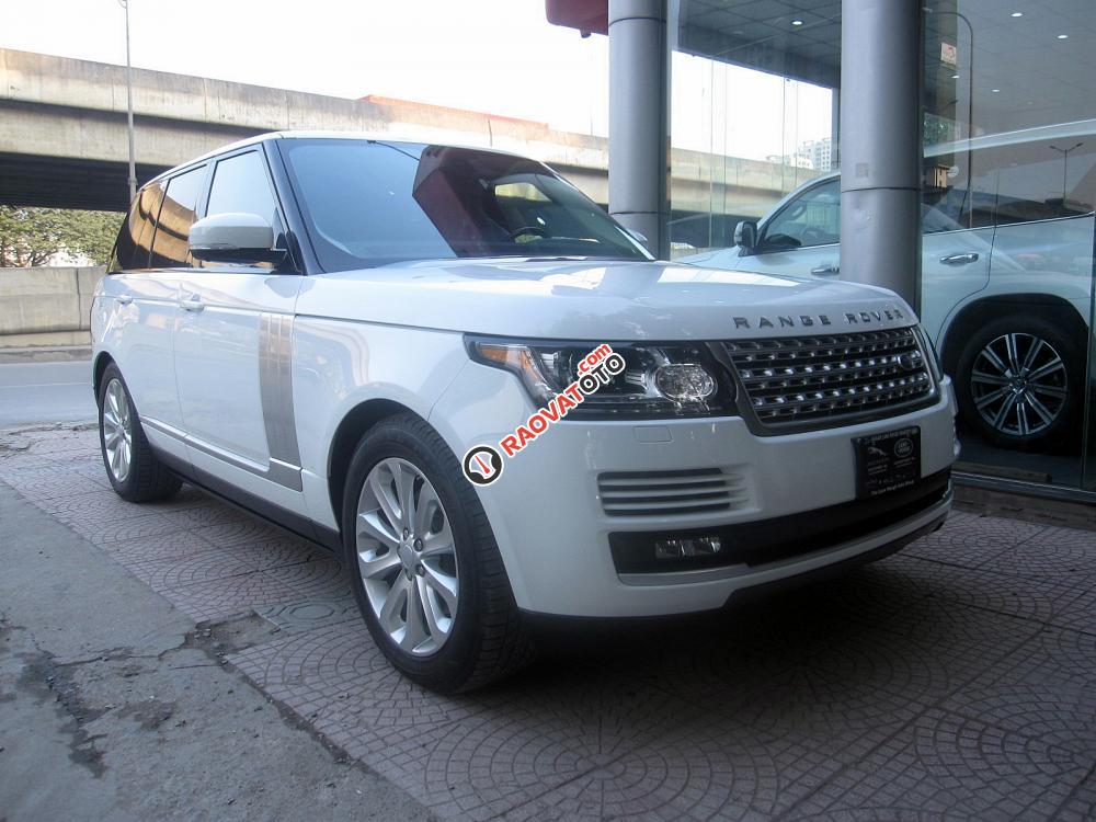 Bán LandRover Range Rover HSE đời 2015, màu trắng, xe nhập-0