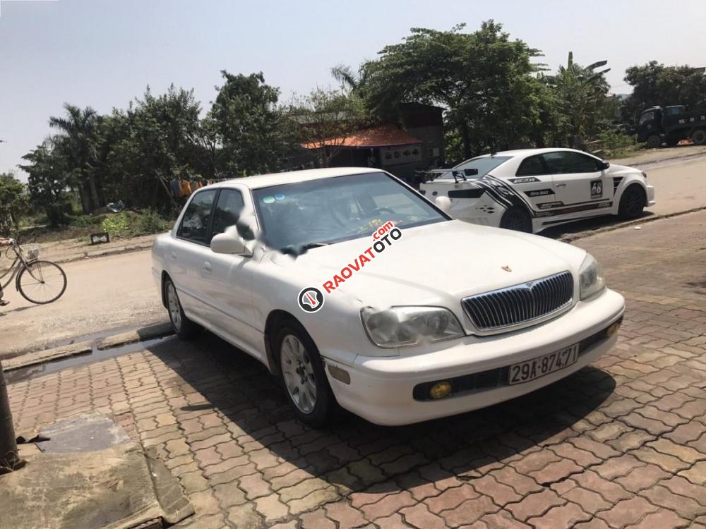 Cần bán xe Hyundai Grandeur 1995, màu trắng, nhập khẩu nguyên chiếc, giá 85tr-1