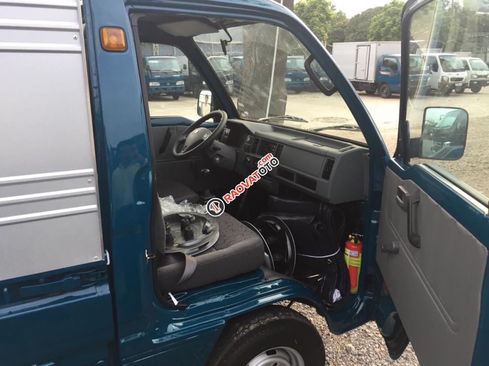 Bán xe ô tô Thaco Towner 800 thùng bạt, màu xanh lam-2