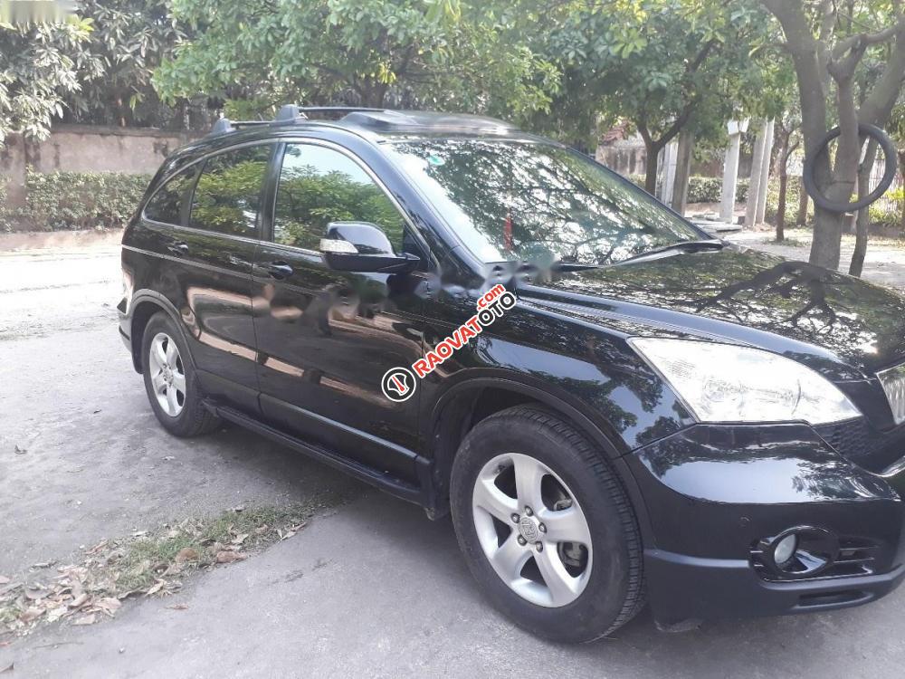 Bán Honda CR V 2.0 đời 2009, màu đen, nhập khẩu chính chủ giá cạnh tranh-0