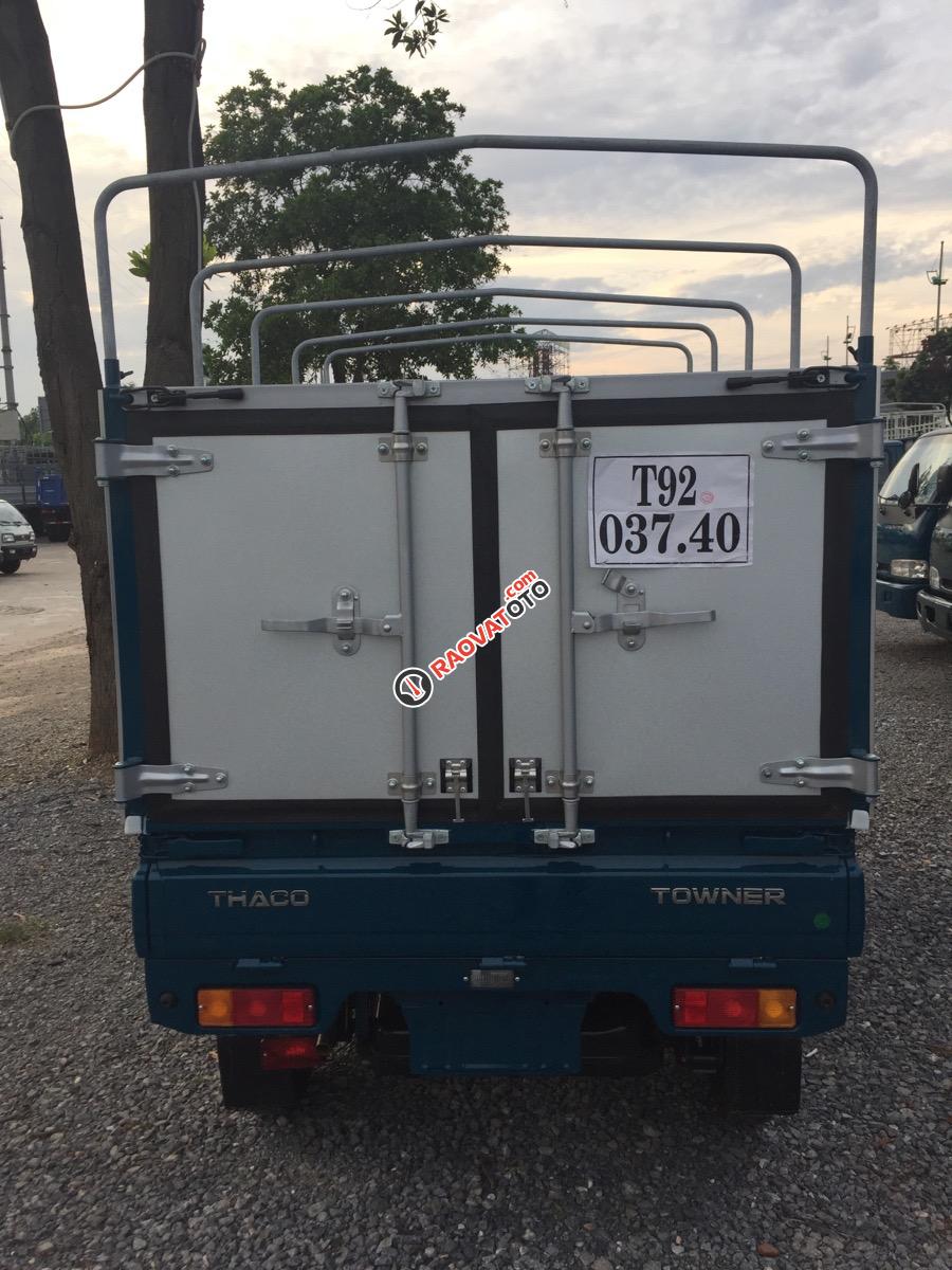 Bán xe ô tô Thaco Towner 800 thùng bạt, màu xanh lam-1
