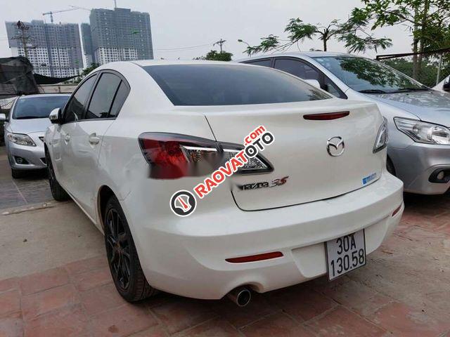 Cần bán xe Mazda 3 AT sản xuất 2014, màu trắng-0