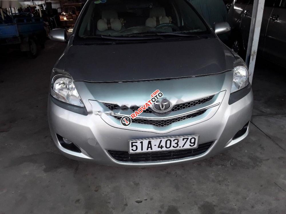 Cần bán lại xe Toyota Vios 1.5 G sản xuất năm 2007, màu bạc, giá tốt-1