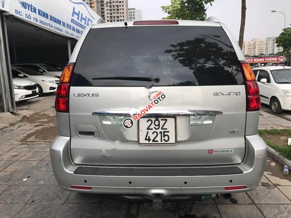 Cần bán gấp Lexus GX 470 đời 2004, màu bạc, nhập khẩu-5