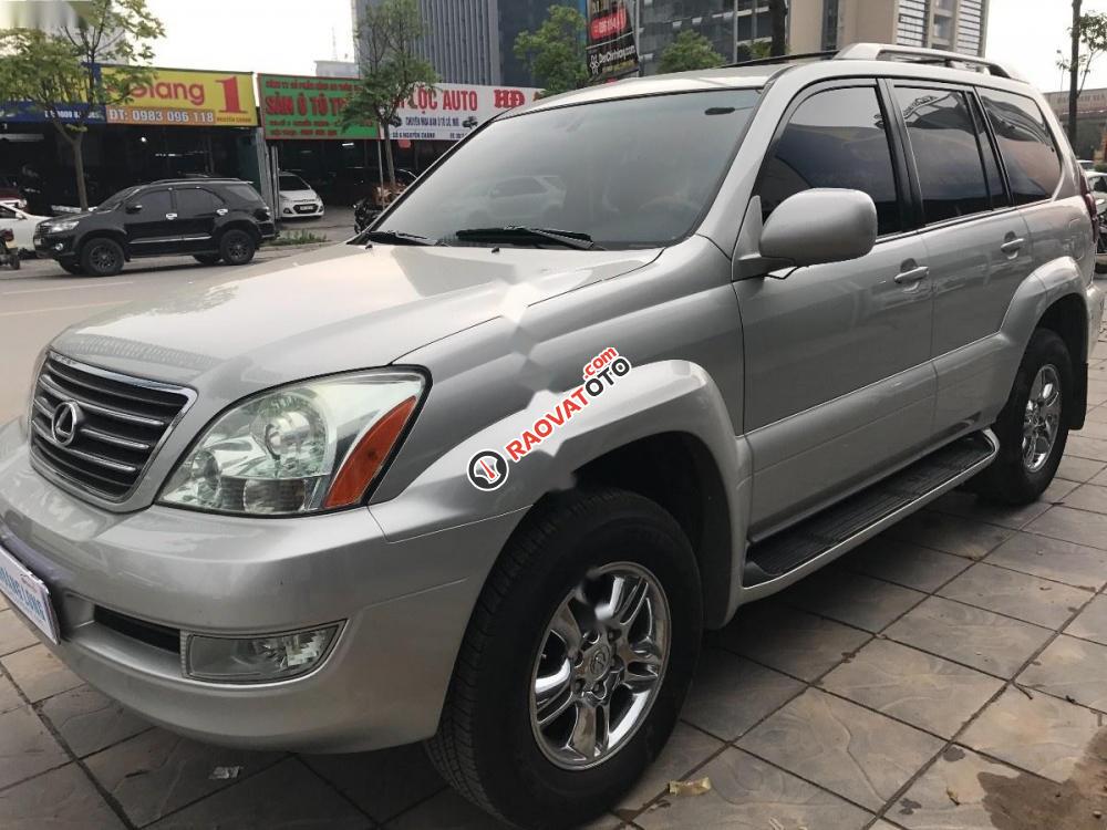 Cần bán gấp Lexus GX 470 đời 2004, màu bạc, nhập khẩu-9