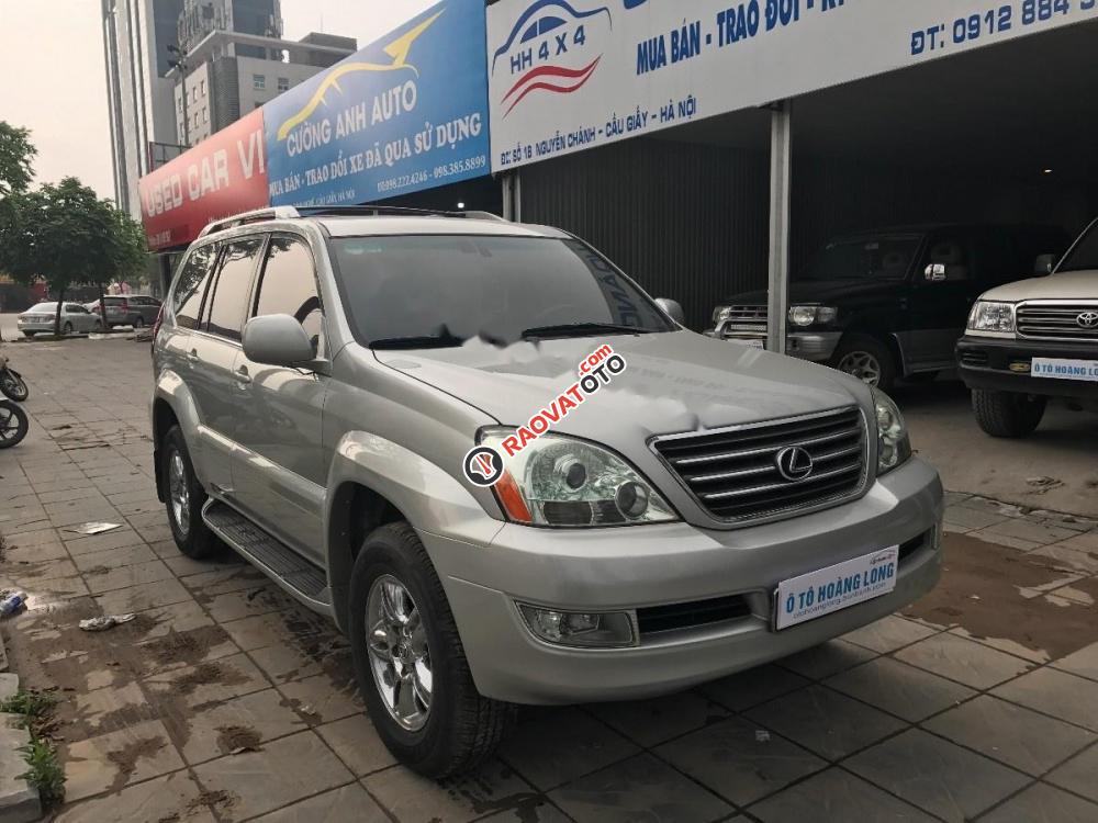 Cần bán gấp Lexus GX 470 đời 2004, màu bạc, nhập khẩu-8