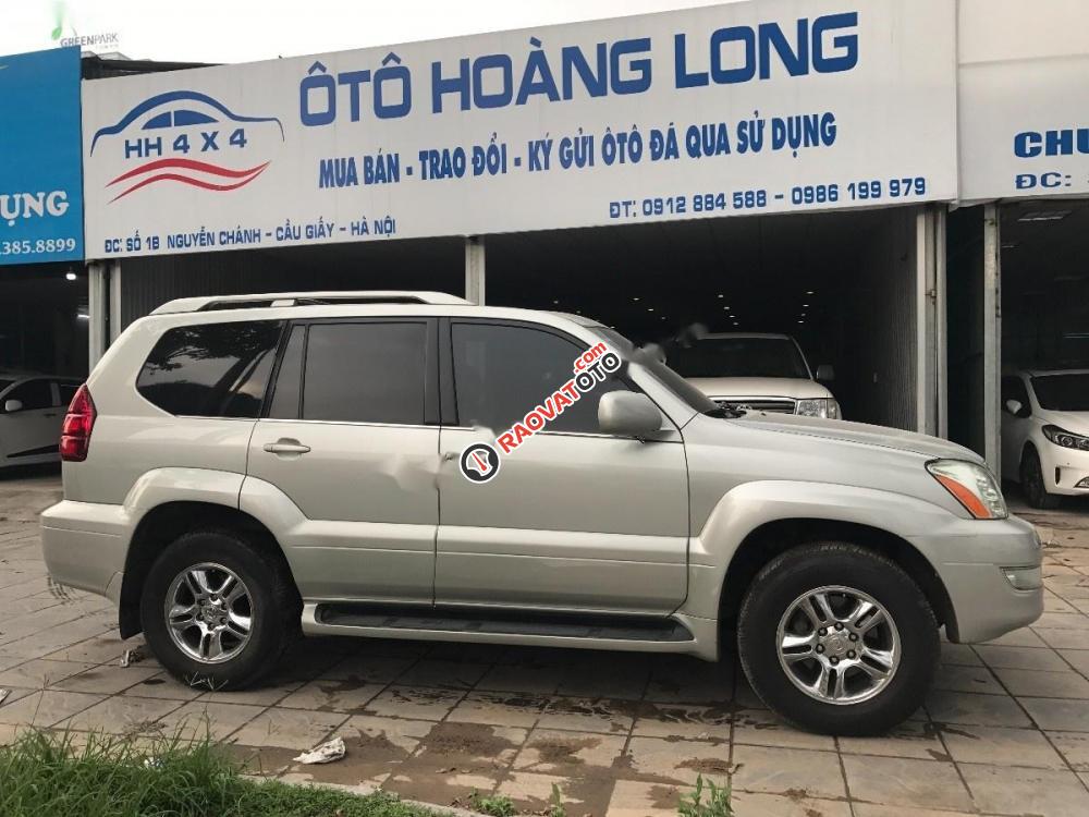 Cần bán gấp Lexus GX 470 đời 2004, màu bạc, nhập khẩu-4