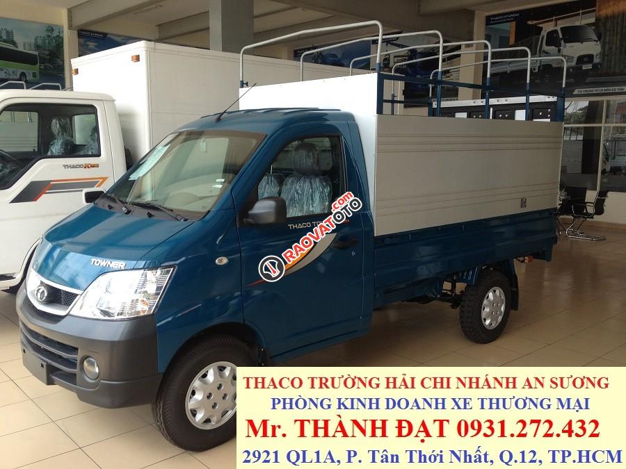 Giá xe tải Thaco Towner 990 tải trọng 990kg. Thaco Towner 800 tải trọng 900kg - Động cơ phun xăng điện tử-2