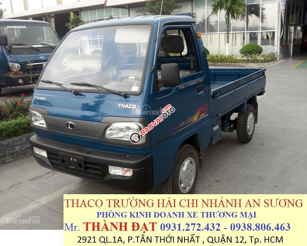 Giá xe tải Thaco Towner 990 tải trọng 990kg. Thaco Towner 800 tải trọng 900kg - Động cơ phun xăng điện tử-3