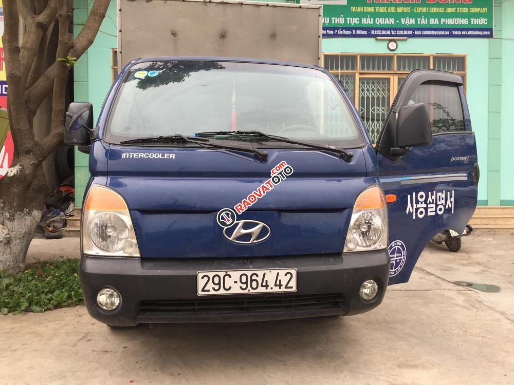 Bán Hyundai Porter đời 2005, màu xanh, nhập khẩu nguyên chiếc-2