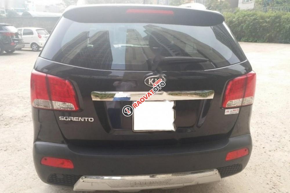 Bán xe Kia Sorento AT 2013, màu đen ít sử dụng-0