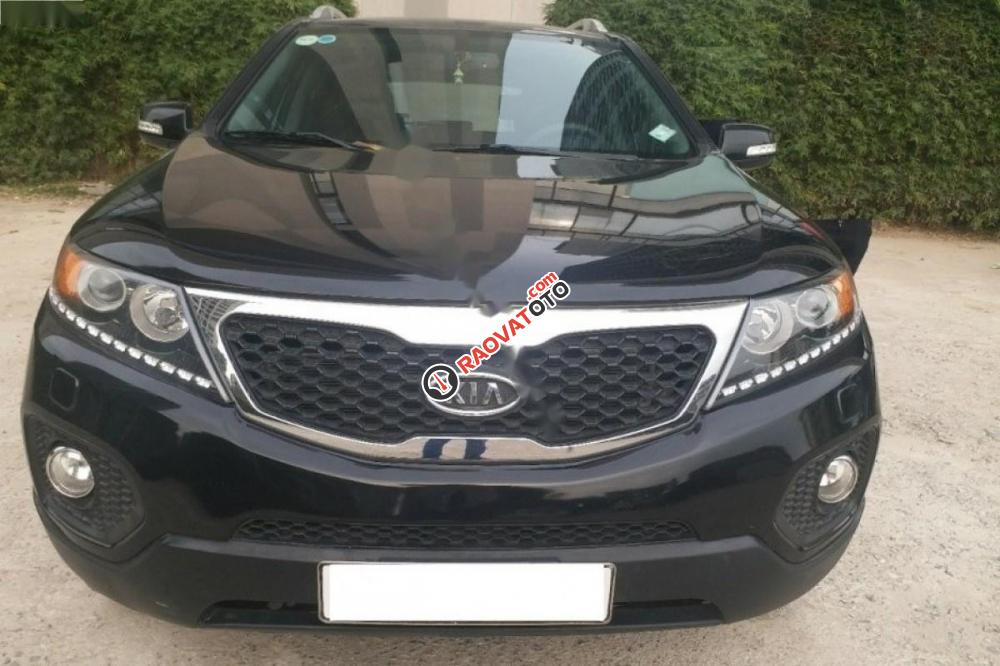 Bán xe Kia Sorento AT 2013, màu đen ít sử dụng-3