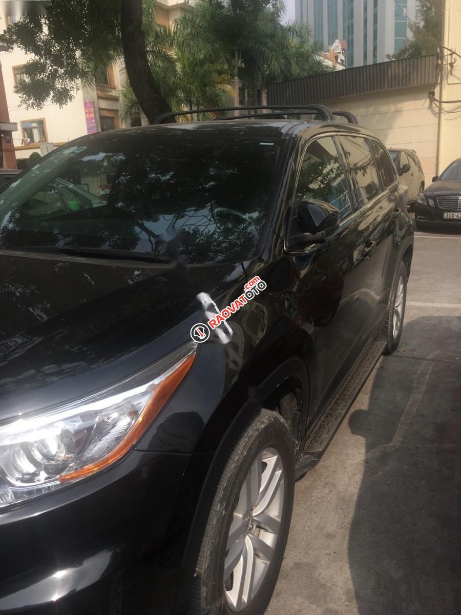 Bán Toyota Highlander LE sản xuất 2015, màu đen, nhập khẩu nguyên chiếc-9