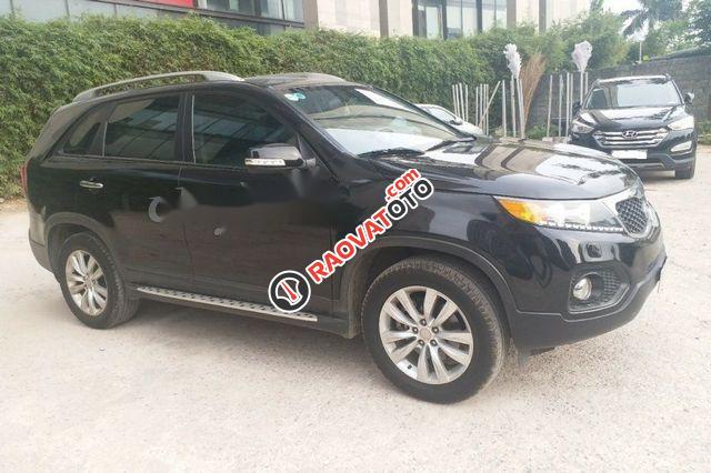 Cần bán lại xe Kia Sorento năm 2013, màu đen, giá tốt-2