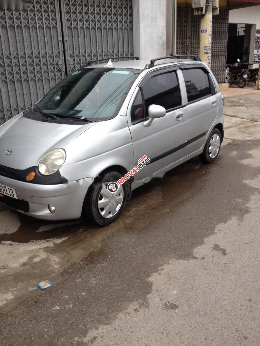 Bán Daewoo Matiz SX đời 2008, màu bạc, 79tr-3